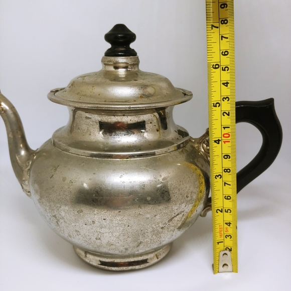 Antique 1910 Manning Quality Bowman Conn TeaPot - Picture 2 of 11